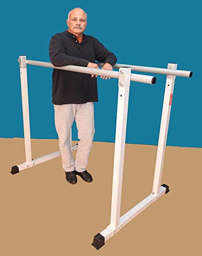 Titan Gymnastics Parallel Bar, (2) Adjustable Heights & (3) Adjustable Widths, with 2” Dia Parallel Bars – Made in The USA.