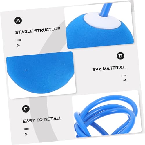 1 Pair Ropeless Ball Skipping Rope Fitness Skipping Rope Ball Cordless Ball Fitness Jump Rope Ball - color: Blue