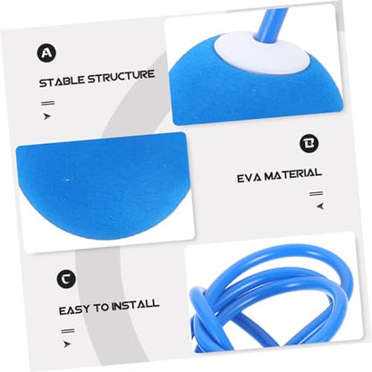 1 Pair Ropeless Ball Skipping Rope Fitness Skipping Rope Ball Cordless Ball Fitness Jump Rope Ball - color: Blue