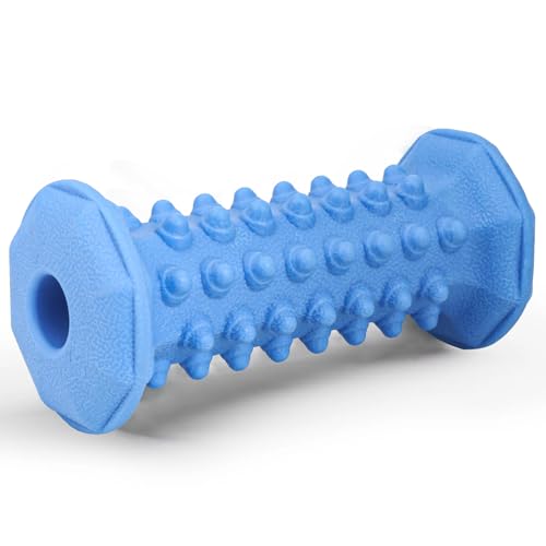 Blue Foot Massager Roller for Plantar Fasciitis, Arch Heel Pain Relief - color: Blue