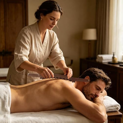 Wood Massage Bar,Wooden Portable Natural Roller Bar | Wooden Massage Tools - for Home House Bedroom Office Indoor Women Men Arm Legs Shoulders