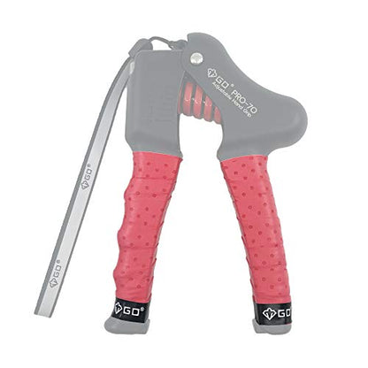 GD Grip Tape Hand Gripper Strengthener Non-Slip Training Handle Wrap - color: Red