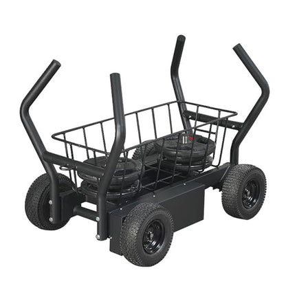 Wheeled Fitness Sled for Track Training Adjustable 8-Resistance Tank Sled Gym Weighted Sled Resistance Band