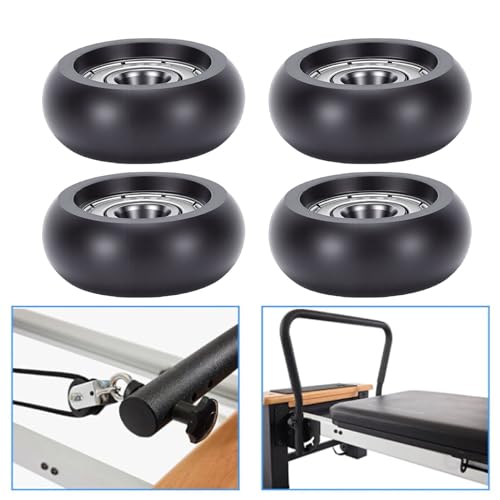 AB Wheel, Durable Plastic Core Roller for Home Gym, Core Workout Equipment for Full Body Exercise, Men Women Beginners