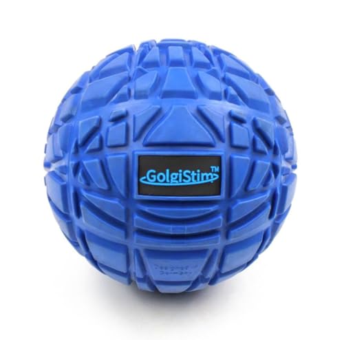 Large Trigger Point Massage Ball - 4.75 Inch Hard Rubber Therapy Ball for Myofascial Massage - Deep Tissue Massager for Myofascial Release (Also for Exercise and Pressure Point Recovery)