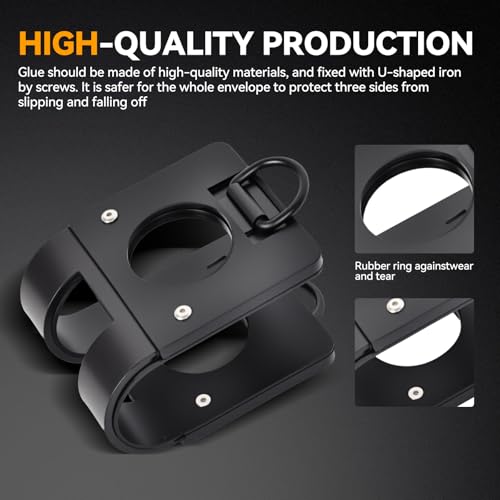 Home Gym Clips : Load Dumbbells on Barbells, Turn Bars into Landmines, T-Bar Row with Any Grip, Hook Dumbbells on Dip Belts - style: 2pcs