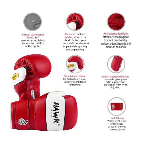 Kids Boxing Gloves for Kids Children Youth Punching Bag Kickboxing Muay Thai Mitts MMA Training Sparring Gloves - color: Red, size: 4 oz