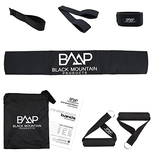 Black Mountain Products Heavyweight Stackable Resistance Band Set