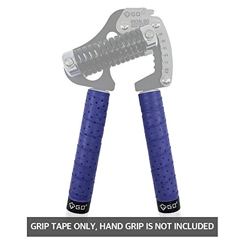 GD Grip Tape Hand Gripper Strengthener Non-Slip Training Handle Wrap - color: Purple