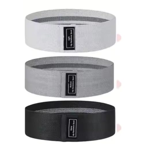 Fabric Booty Bands | Exercise Band for Legs and Butt | Fabric Resistance | Hip Resistance Bands with Workout Guide and Carry | Strength | Rehab | BioSync360 |