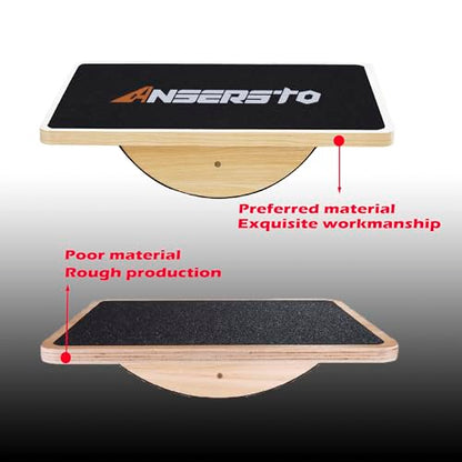 Balance Board,Rocker Board Physical Therapy,Balance Boards for Adults,Wobble Board