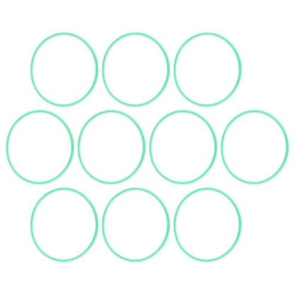 Dioche Agility Rings Speed 10 Pcs Agility Speed Rings 13.78in Balance Coordination Training Hoops for Kids - Safe, Creative, and Engaging Sensory Exercise Tool