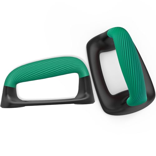 Kipika Push Up Bars, Pushup Stands With Thickened Soft Plastic Handle, Stable and Non-Slip Base, Pushup Handles Perfect for Floor Strength Training