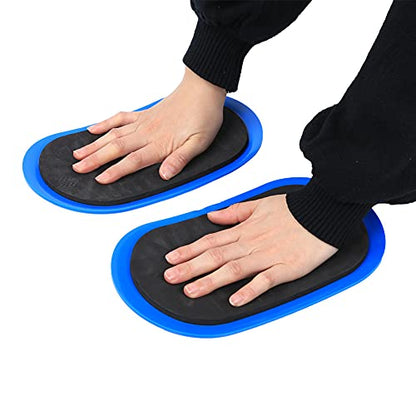 Discs Sliders for Home Workout Fitness Sliding Plate Core Training Equipment with EVA Pad for Leg Slimming Yoga Bodybuilding