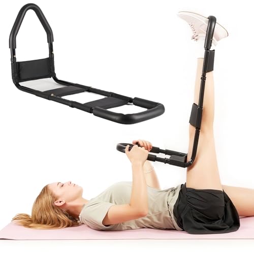 Hamstring Stretcher, Knee Extension Device, Adjustable Lower Back Stretcher, Calf Stretcher, Leg Stretcher and Hip Stretcher for Knee Pain Relief