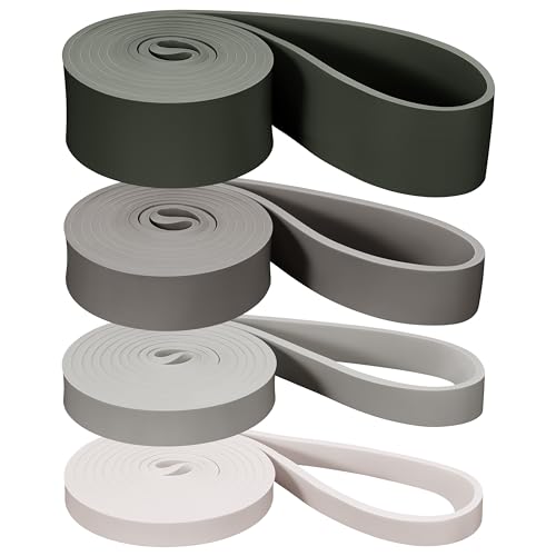 Retrospec Lift Resistance Pull Up Assistance Band Set for Working Out, Home Fitness, Toning, Stretching. Physical Therapy, Muscle Training & Exercise - Lightweight & Portable for Men & Women
