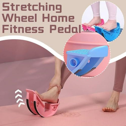 Calf Stretcher and Foot Rocker,Foot and Calf Stretching,Slant Board for Calf Stretching,Enhanced Ankle Flexibility,Durable with Non-Slip Surface,Strength Training Equipment Leg Machines - color: Blue