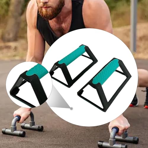 2Pcs Push Up Bars with Non-Slip Grips, Ergonomic Handles for Calisthenics, Aerobics, Home Gym Equipment (7.48 x 4.33 x 2.76 inch)