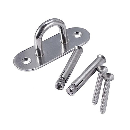 BESPORTBLE 2pcs Gymnastic Rings for Yoga Trainer Bracket for Yoga Ceiling Mount Suspension Trainer Wall Anchor