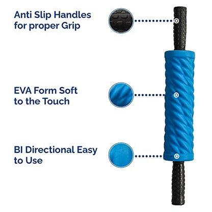 Post Liposuction Massager – Lymphatic Drainage Massager for Post Lipo Surgery – Quality EVA Material - Ridges and Grooves for Post-Op Recovery, Ideal Liposuction Recovery Supplies