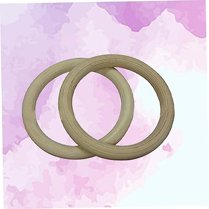 Birch Gymnastics Rings for Full Body Workouts Exercise Rings for Strength Training Durable Non Slip Grip for Pull Ups Push Ups Dips and More