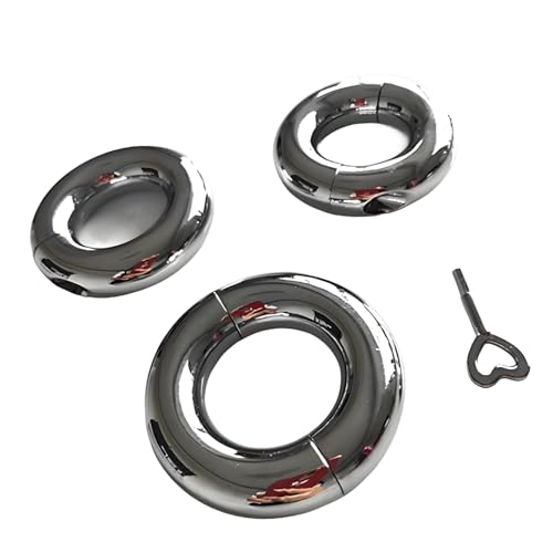 Indoor Fitness Hanging Pendant Metal Circle Ring Accessory-ushlF156 (3pcs-33mm)