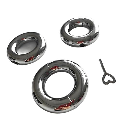 Indoor Fitness Hanging Pendant Metal Circle Ring Accessory-ushlF156 (3pcs-33mm)