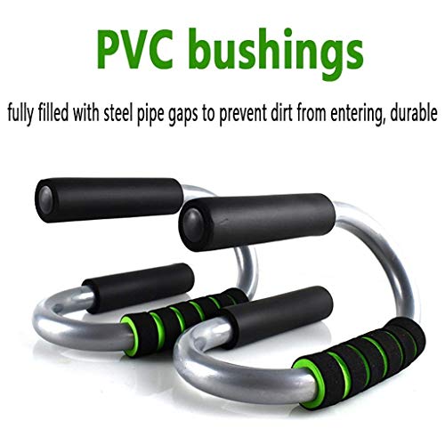 Push Up Bars - Strong Chrome Steel Pushup Stands with Comfortable Foam Grip and Non-Slip