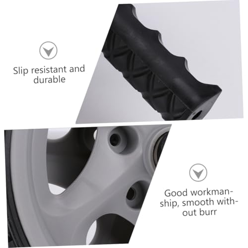 Multi-functional Dual Wheel Ab Roller for Core Strengthening Non-slip Exercise Roller Wheel Fitness Accessory for Home and Gym Workouts Suitable for Beginners and Advanced Users