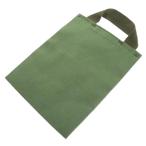 ORFOFE 2Kg Adjustable Weighted Sandbag for Yoga and Fitness Canvas Training Bag with Handle for Muscle Strengthening and Balance Exercises Empty Fillable Gym Sandbag for Pilates and Weightlifting