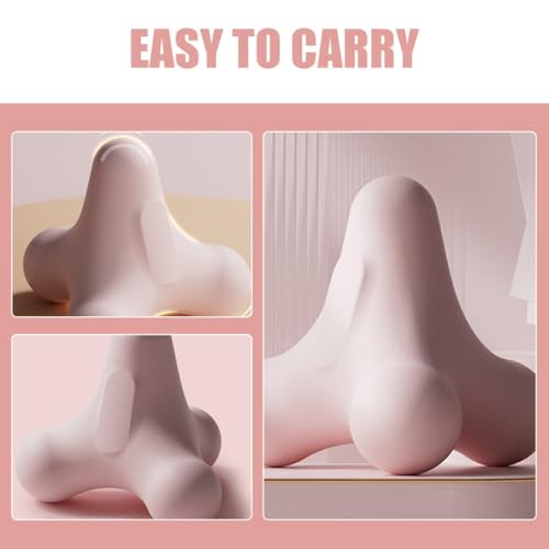 NOLITOY 2pcs Four Corner Massage Balls for Back and Neck Muscle Relaxation, Yoga Fitness Massage Balls with Firm Myofascial Release, Suitable for Shoulder Relief and Muscle