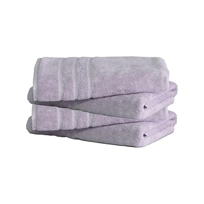 Mosobam Turkish Bath Towels, 4 Pack, 30 x 58 in, 700 GSM, Lavender Aura - color: Lavender Aura, size: Bath Towels, Set of 4