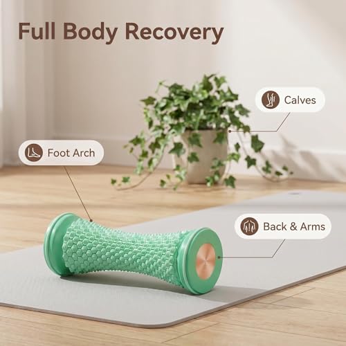 Foot Roller for Plantar Fasciitis Relief – Honeycomb Massage Stick for Arch & Heel Discomfort, Deep Tissue Muscle Recovery Tool for Runners Athletes Yoga