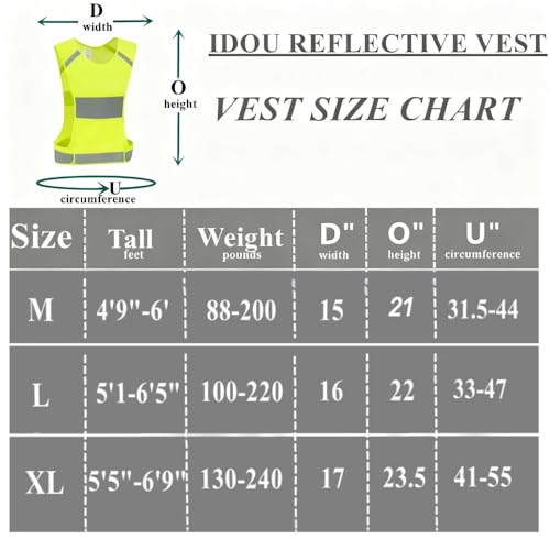 Reflective Vest Safety Running Gear with Pocket,High Visibility for Running,Biking,Walking,Women & Men - color: Neon Yellow, size: X-Large