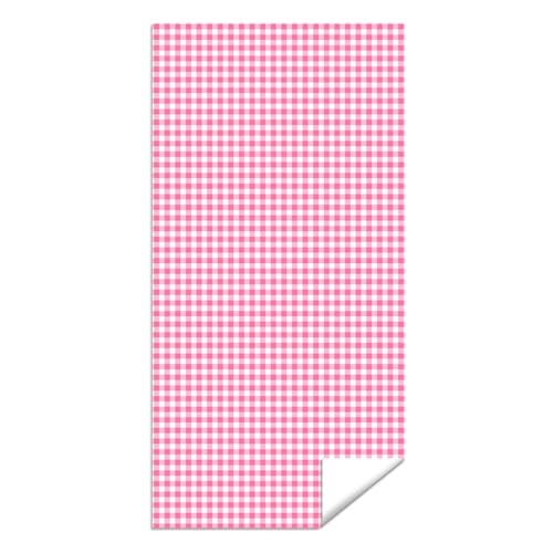Microfiber Beach Towel Sand Free Quick Dry Oversized Pink White Gingham Retro Style Lightweight Absorbent Soft Travel Pool Swim Camping Bath Blanket Mat 71 x 32 Inches 1 Pcs - color: Buffalo