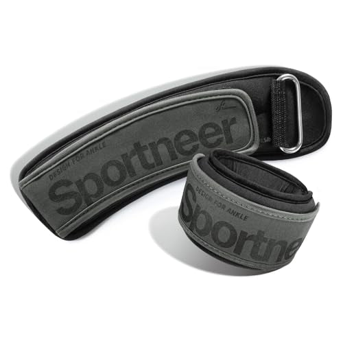 Sportneer Ankle Weights 0.5/1/2/3/5 LBS 1 Pair Wrist Leg Arm Weights - color: Black, size: 0.5 lb x 2