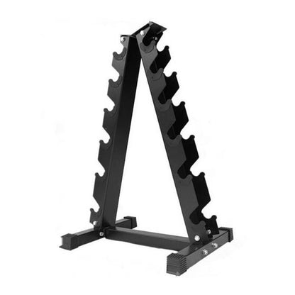 Dumbbell Rack Stand Only,A-Frame Dumbbell Weight Rack for Home Gym,Space Saving, Easy Assembly,6 Tier