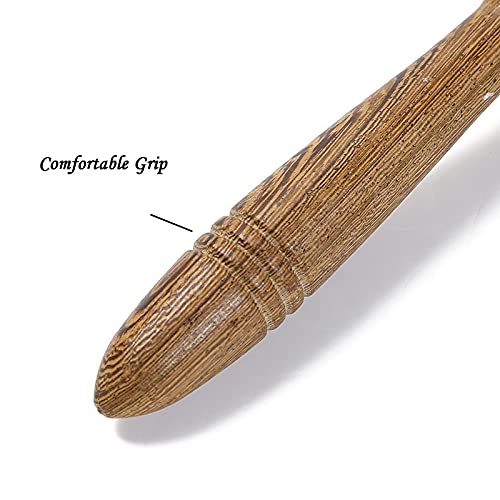 Broman Gua Sha, Muscle Roller, Wood Therapy Massage Tools/Reflexology Tools Used as Facial Arm Hand Body Calf Leg Foot etc Massager, Roller Massager