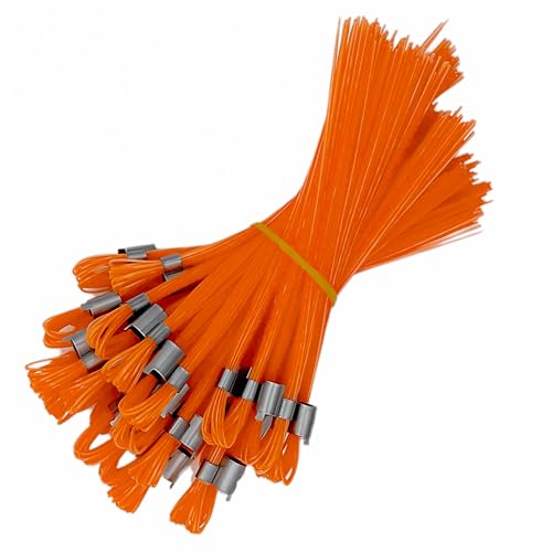 ACE Supply Orange Marking Whiskers - 25 Pack - Durable Marking Set - Use As Survey Stakes, Construction Markers, Or Trail Markers - color: Orange, size: 25 Pack