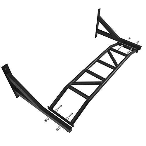 Yes4All Heavy Duty Wall Mounted Pull Up Bar – Multi-Grip Pull Up Bar Ceiling Mount / Ceiling Mount Pullup bar / Chin Up Bar for Home Gym Workout - color: D. Multi-Grip