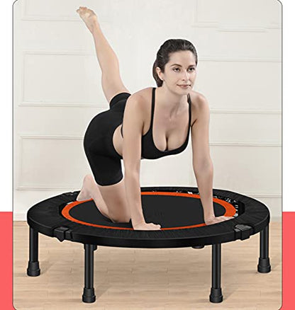 Replacement Trampoline Pad Outdoor Fitness Mute Foldable Trampoline Mini Exercise Rebounder for Adults Kids Indoor/Garden Workout Equipment,Maximum Load 200Kg