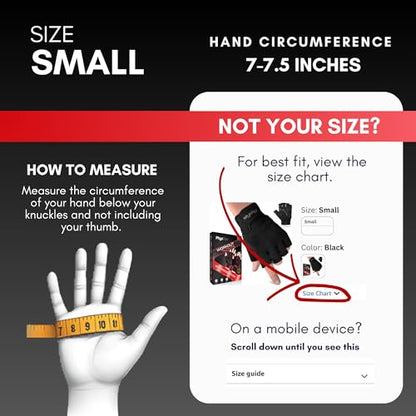 PhysFlex Workout Gloves for Men & Women - Weight Lifting & Gym Gloves with Enhanced Grip, Wrist Support & Palm Protection - Fitness, Training, Crossfit, Cycling & Exercise