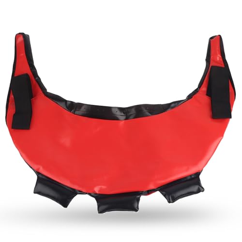 5‑25kg Fitness Training Sandbag Red Sports Power Bag PU Portable Fitness Workout Sandbag Empty Sandbags for Workout Weight Training