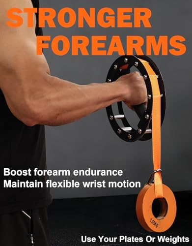Forearm and Wrist Trainer 1 in Forearm Bar + Forearm Rotator