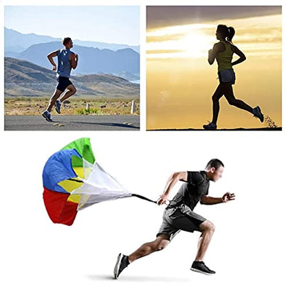 Resistance Parachute Speed Training Resistance Parachute, Running Parachute Resistance Trainer,for Fitness Explosive Power Training Equipment