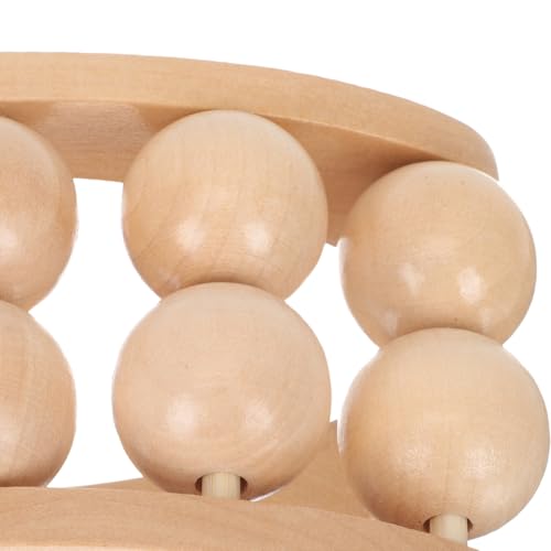 DOITOOL Neck Roller Massager 5.70X3.54X3.14In Manual Acupoint Massage Roller for Home Use Handheld Body and Shoulder Muscle Relief Tool