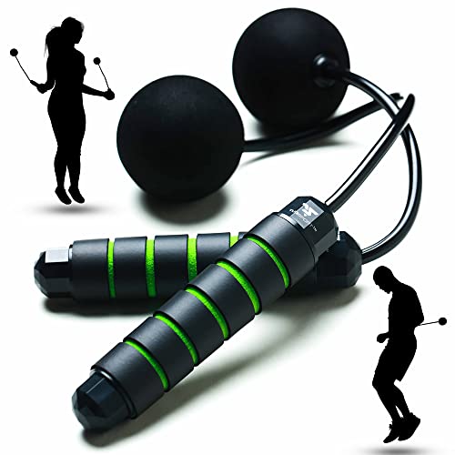 Bod Ropes Cordless Jump Rope Beachbody MBF - Adjustable Length Ropeless Jump Rope For Beachbody - Emulate Weighted Jumprope Indoors - Cordless Jumping Rope Great For Improving Fitness In Small Spaces