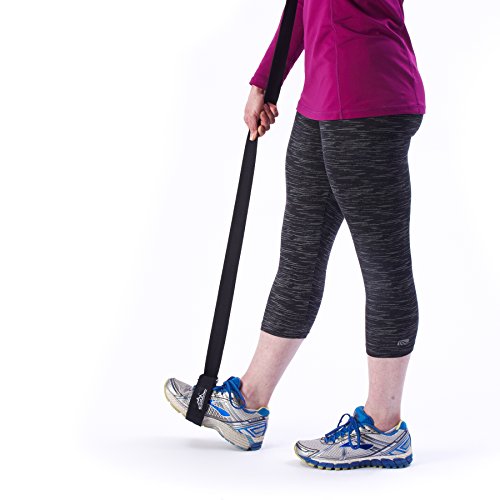 Black Mountain Products BMP Yoga Exercise Strap for Stretching & Flexibility