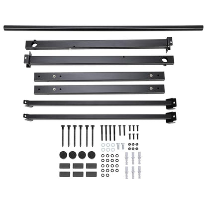 ECOTRIC 46" Wall Mounted Pull Up Chin Up Bar Heavy Duty Gym Workout Fitness Home Mount Fitness 500lbs