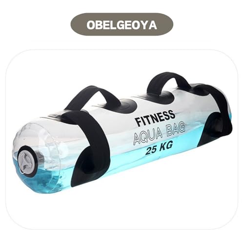 Aqua Dumbbell Bag Water Weights 30-55 lbs – Adjustable Water Weight Training Bag for Core Strength, Balance, Stability, Functional Fitness, Home Gym & Full Body Workout, Cross Training, HIIT